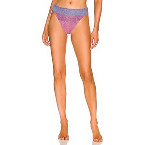 Beach Riot X REVOLVE Alexis Bikini Bottom in Gemstone Colorblock in Pink